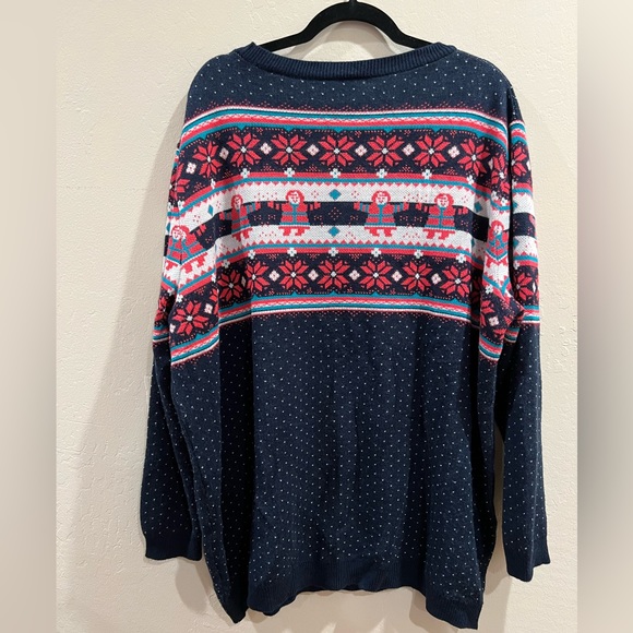 ASOS Curve Blue Pullover Sweater - US22 - Picture 4 of 7